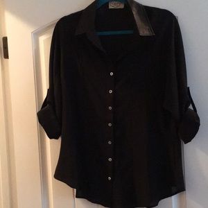 DeJaVu long sleeve blouse